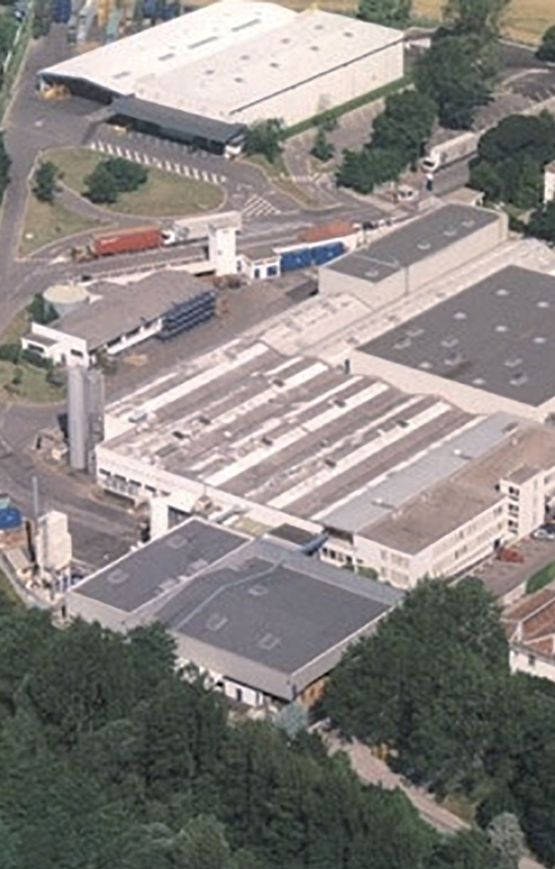 Cical vue aérienne usine production Inergy