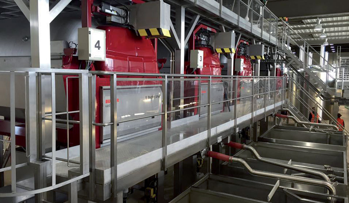 Cical usine production vin raisin Val du Clos