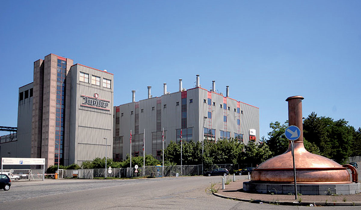 Cical usine Brasseries interbrew